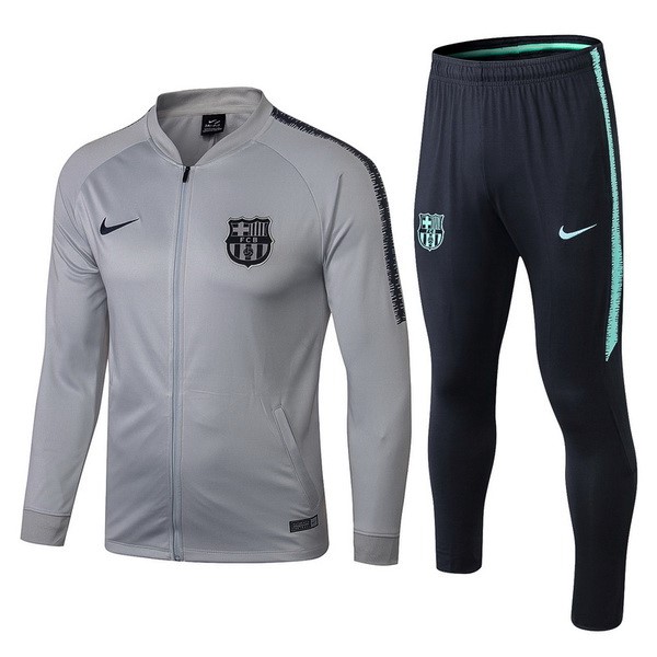 Chandal Barcelona 2018-19 Gris Claro